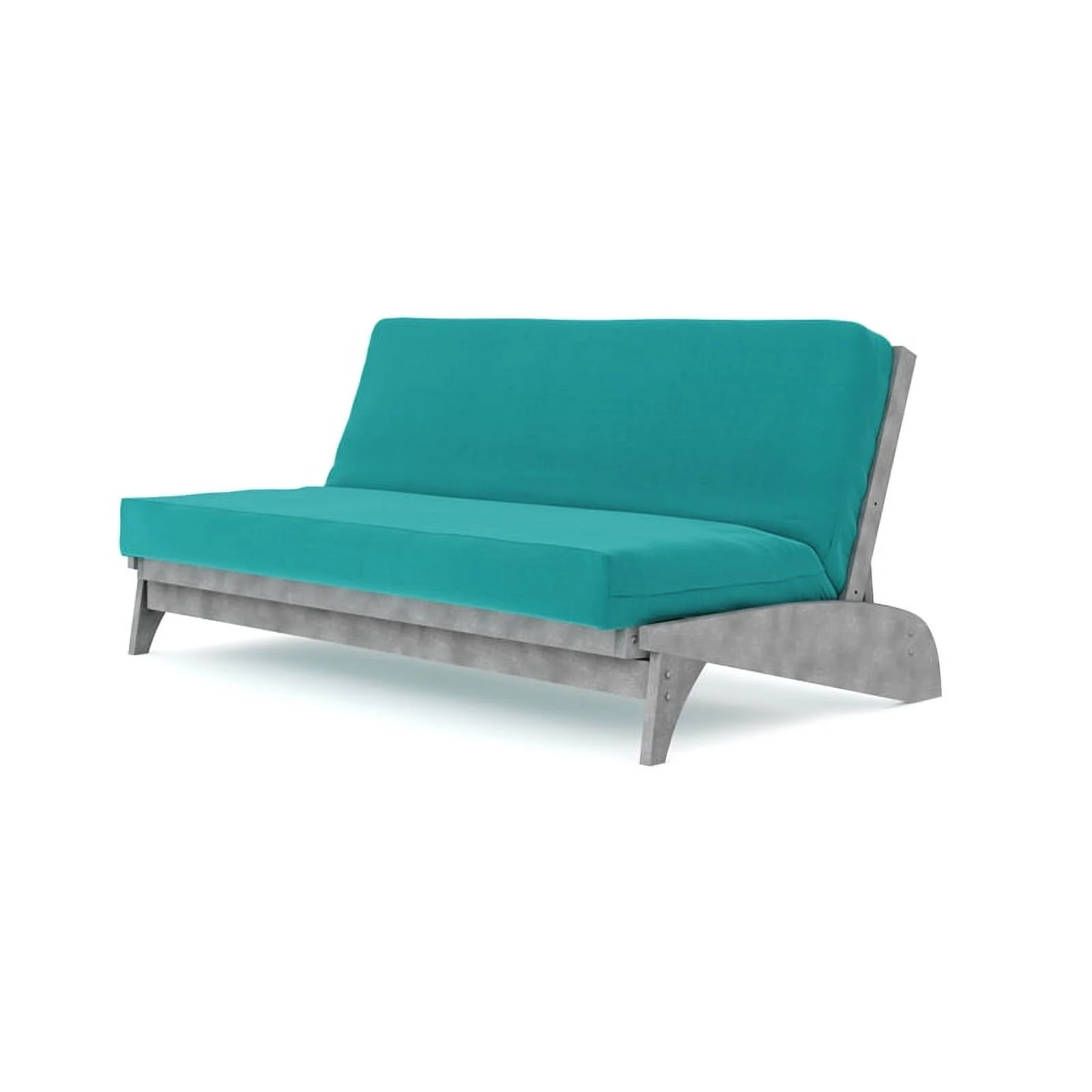 The Dillon all wood Queen Size Futon Frame in Gray