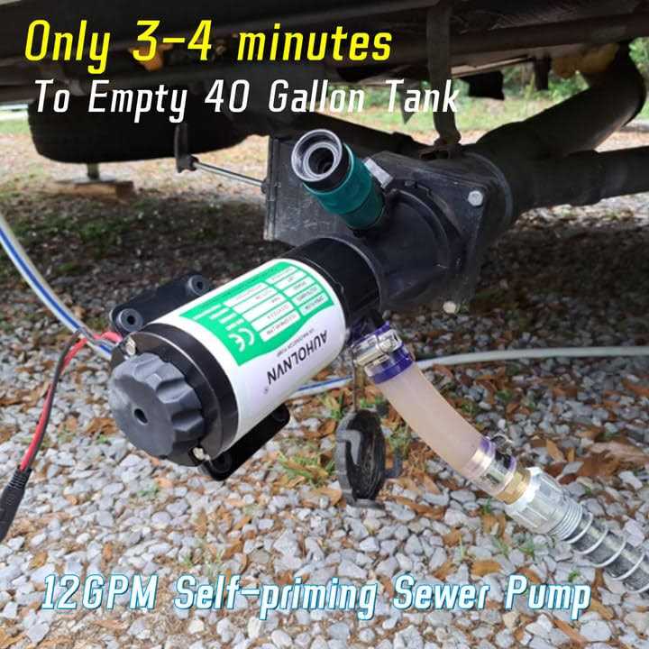 RV Macerator Pump RV Water Pump 12V Flojet Water Pump Portable Quick Release Macerator Pump - Shop Hardware Tools Online Store