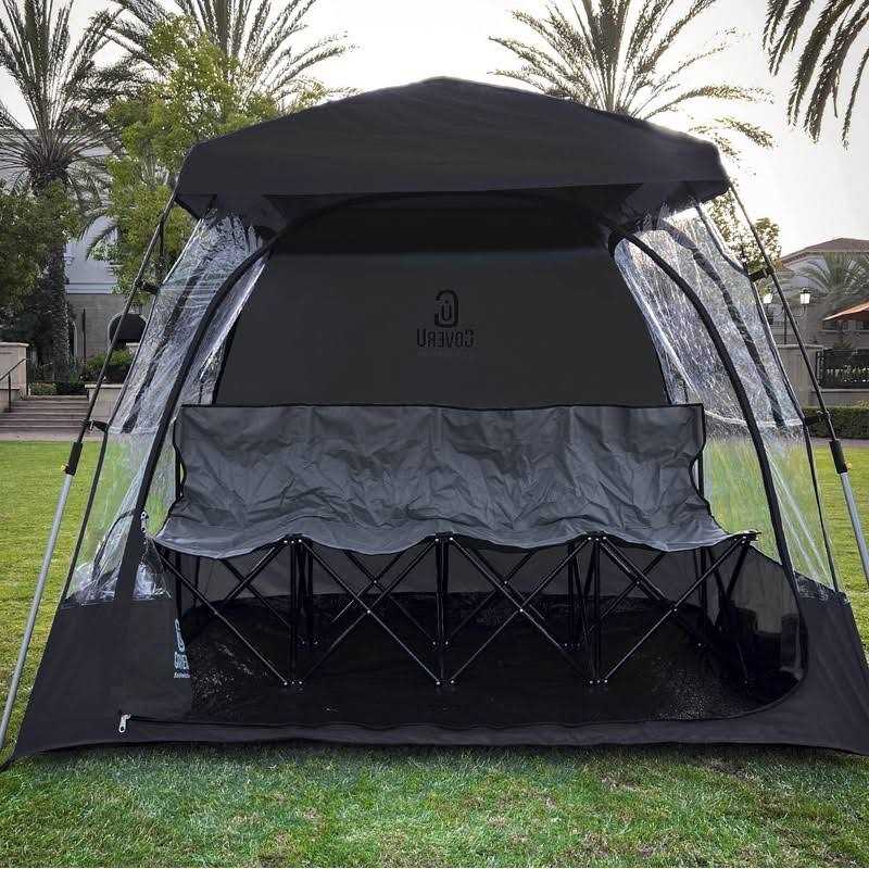 EASYGO PRODUCTS CoverU Sports Shelter 2 Person Weather Tent Pod - Sports Supplies Online Store