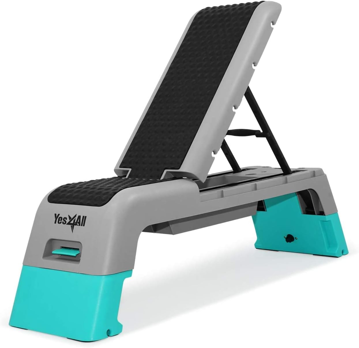 Yes4All Multifunctional Aerobic Deck - Versatile Fitness Station, Weight Bench, Aerobic Stepper