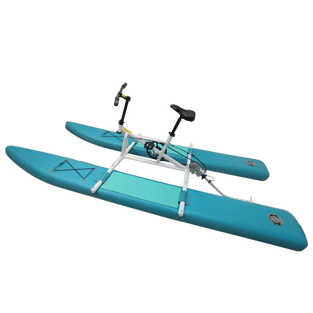 Techtongda Single Person Water Bike Cruise Sightseeing Pedal Recreational Boat
