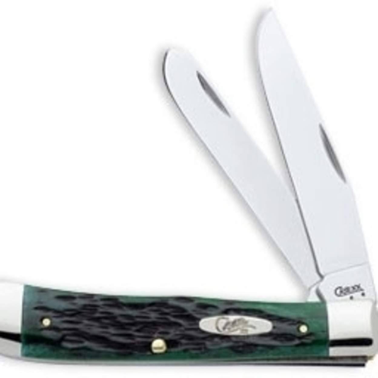 Case Trapper Bermuda Green Pocket Worn
