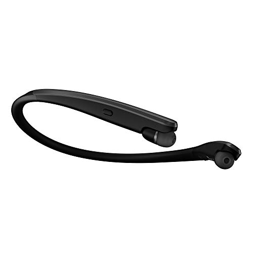 LG TONE Flex Wireless Bluetooth Stereo Neckband Earbuds HBS-XL7 - 32-Bit Hi-Fi DAC, Meridian Audio, Black