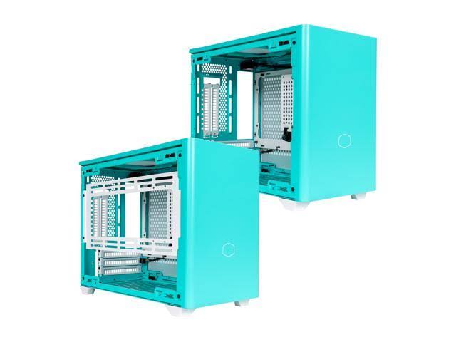 Cooler Master MasterBox NR200P Mini-ITX Caribbean Blue Computer Case