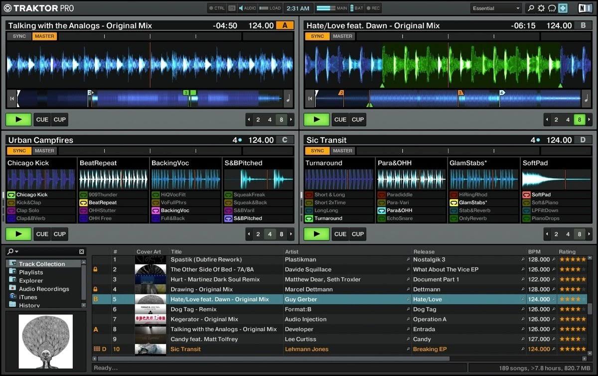 Native Instruments Traktor Kontrol S2 MK2 with Lightning Cable