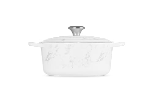 Le Creuset Enameled Cast Iron Signature Round Dutch Oven, 5.5 qt., Cerise