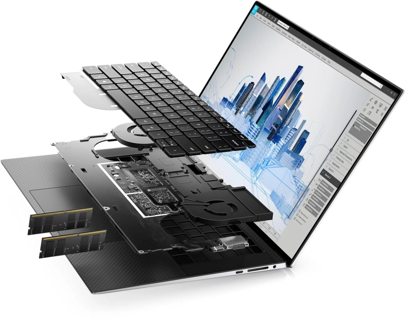 Restored Dell Precision 5000 5560 Workstation Laptop (2021) 15.6" FHD+ Core i5 - 2TB SSD - 64GB RAM 6 Cores @ 4.6 GHz - 11th Gen CPU (Refurbished)