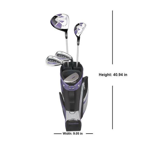 Nitro Blaster Pro Golf Set Girls 9-12 RH