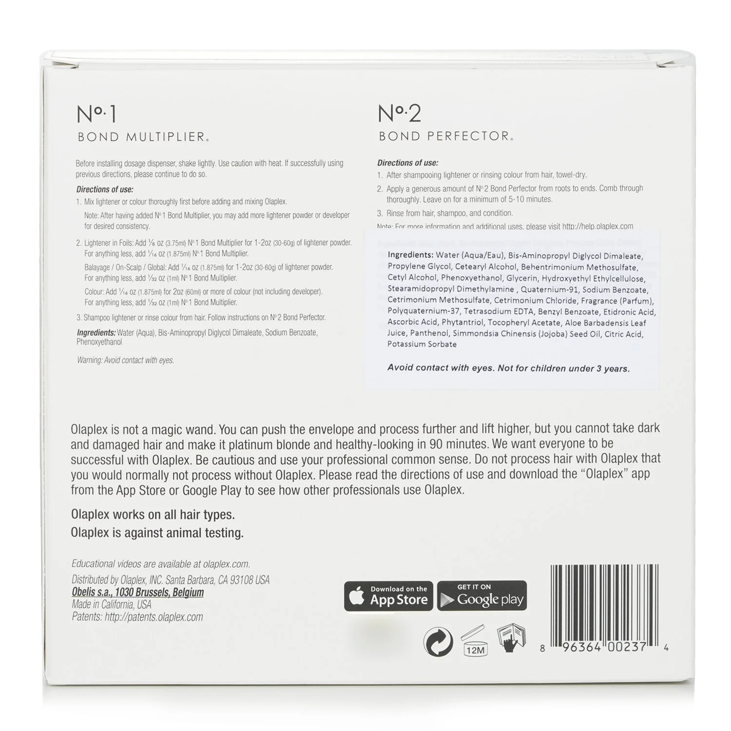 Olaplex Traveling Stylist Kit  4pcs