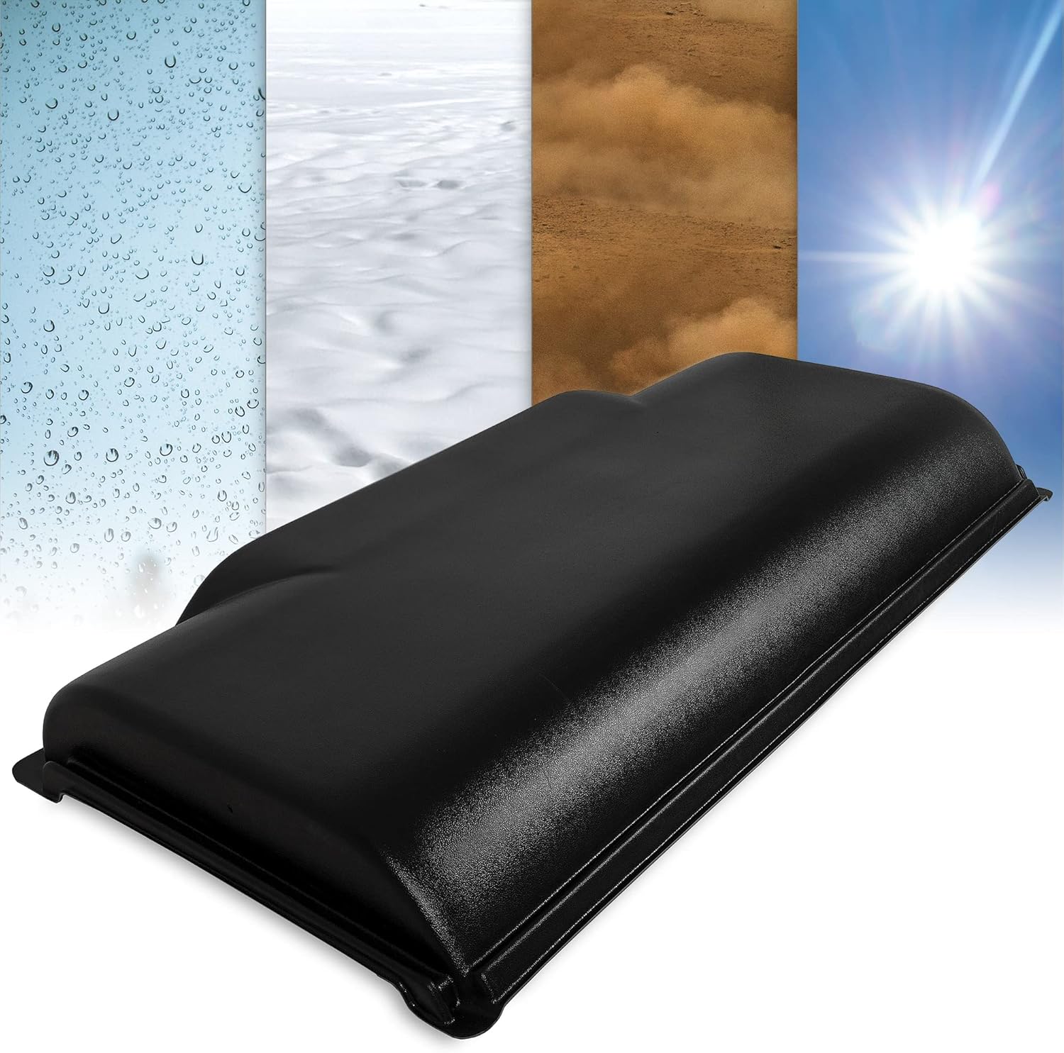 HECASA Front Vented Windshield Compatible with 2005-2020 John Deere Gator TS/TX/TE Scratch Resistant Full Clear Windscreen