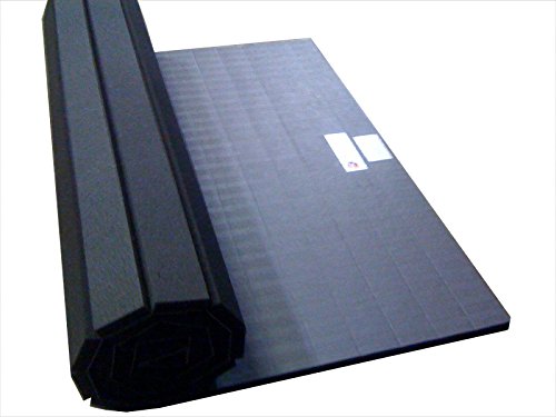 Dollamur 5'x10'x1.25" Portable Home Martial Arts Hybrid Tatami Mat | Foldable Mat for Jiu JItsu, BJJ, MMA, Martial Arts, and Judo