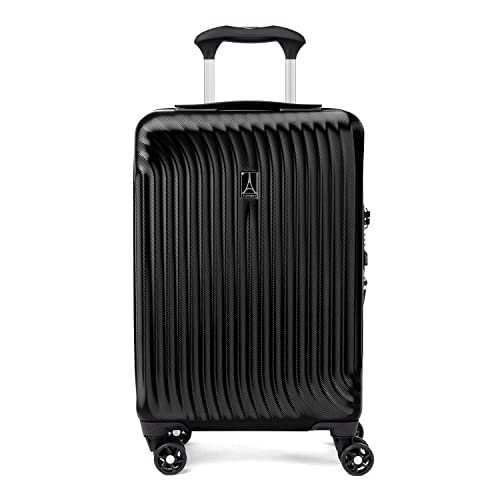 Travelpro Maxlite Air Hardside Expandable Carry on Luggage, 8 Spinner Wheels, Lightweight Hard Shell Polycarbonate Suitcase, Shadow Grey