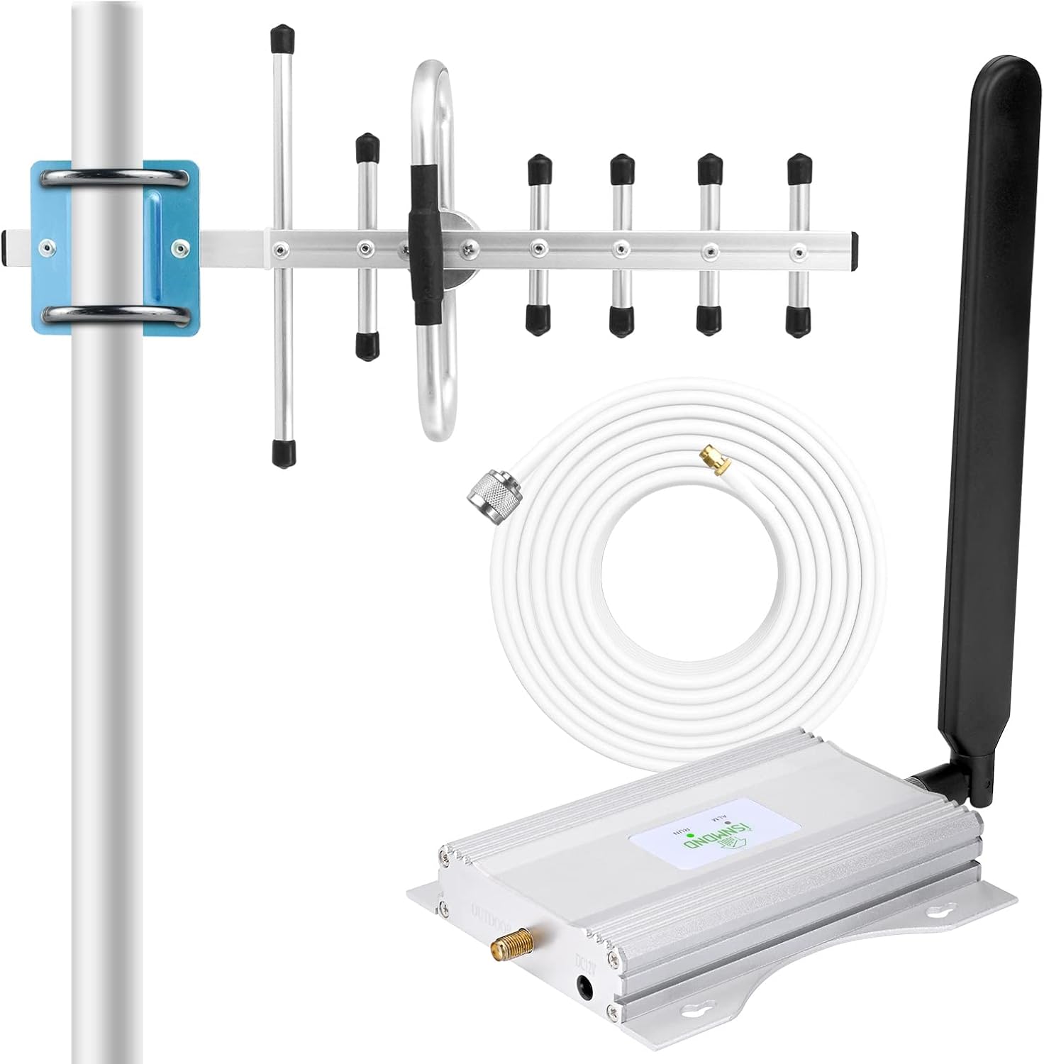 Verizon Cell Phone Signal Booster AT&T Signal Booster 4G LTE 5G T Mobile Verizon Cell Phone Booster AT&T Cell Signal Booster ATT Cell Booster for