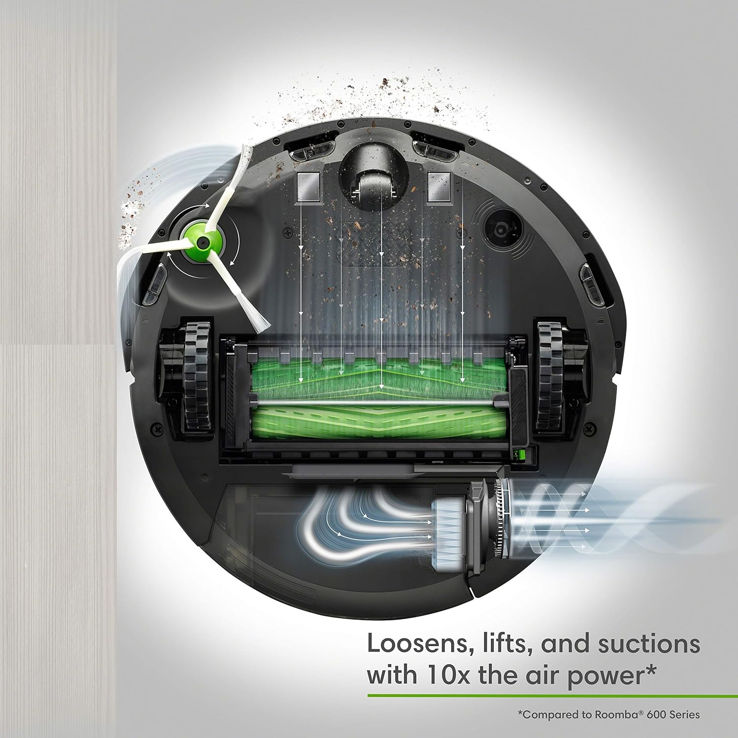 iRobot Roomba i3 Wi-Fi Robot Vacuum - Vacuum Only (Renewed)