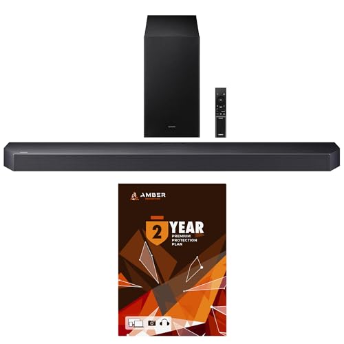 Samsung HW-S61D 5.0 Ch All-in-one Wireless Dolby Atmos Soundbar with 2 Year Amber Protection Plan (2024)