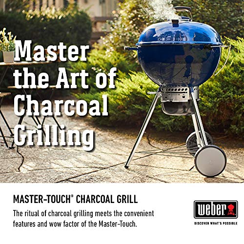 Weber Master-Touch 22" Charcoal Grill, Smoke