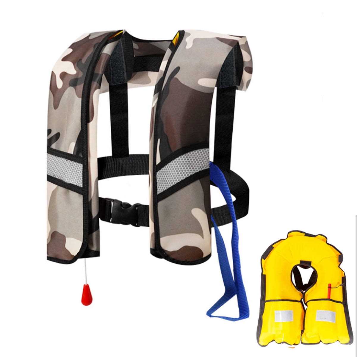 Magicorange Automatic Inflatable Life Jacket with Whistle,Adult Lifejacket Life Vest Preserver PFD for Boating Fishing Sailing Kayaking Surfing