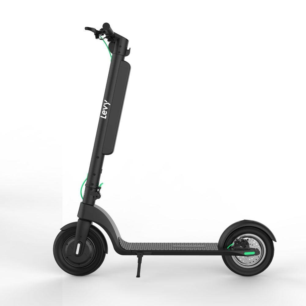 The Levy Plus Electric Scooter, Red