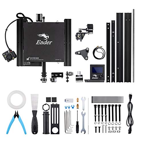 Official Creality Ender 3 3D Printer with Resume Printing, Stable Power Supply, Precise Printing, and V-Slot Rails, DIY 3D Printer
