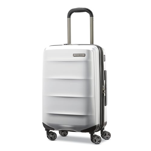 Samsonite Carry-On Pro Front Pocket Hardside Expandable 21-Inch Octiv Luggage: Durable & Impact Resistant, 360° Aero Trac Spinner Wheels