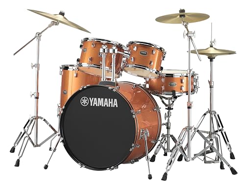 Yamaha Rydeen 5pc Shell Pack with 22" Bass Drum, Mellow Yellow