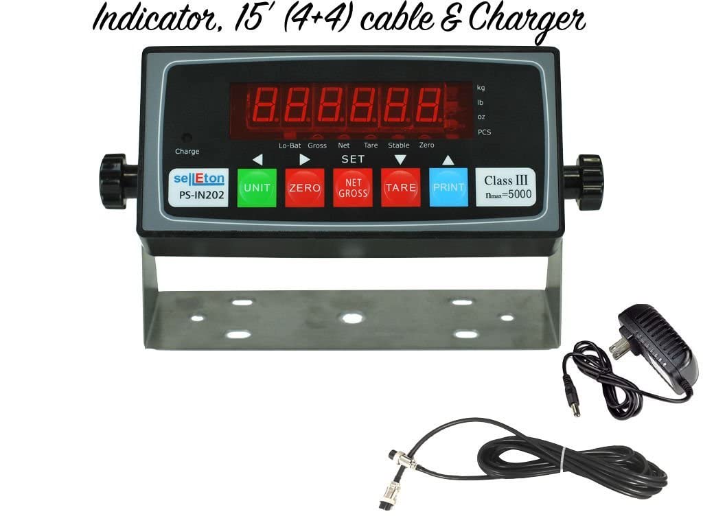 LED Scale Indicator with 4+4 Cable/Accurate Reading