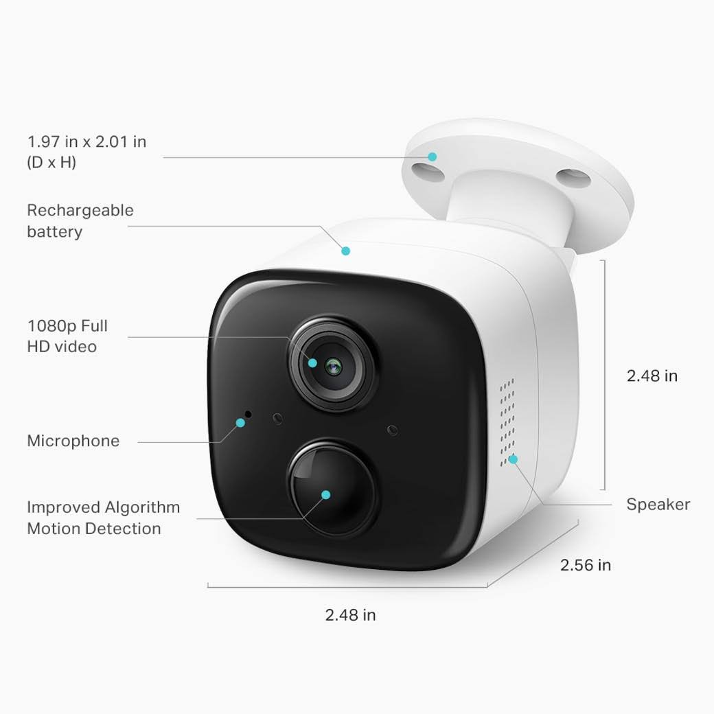 TP Link KC310S2 Kasa Spot Wire-Free Camera 2-Camera System