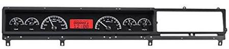 Dakota Digital 66 67 Ford Fairlane Car Analog Dash Gauges System Kit Black Alloy Blue VHX-66F-FAR-K-B