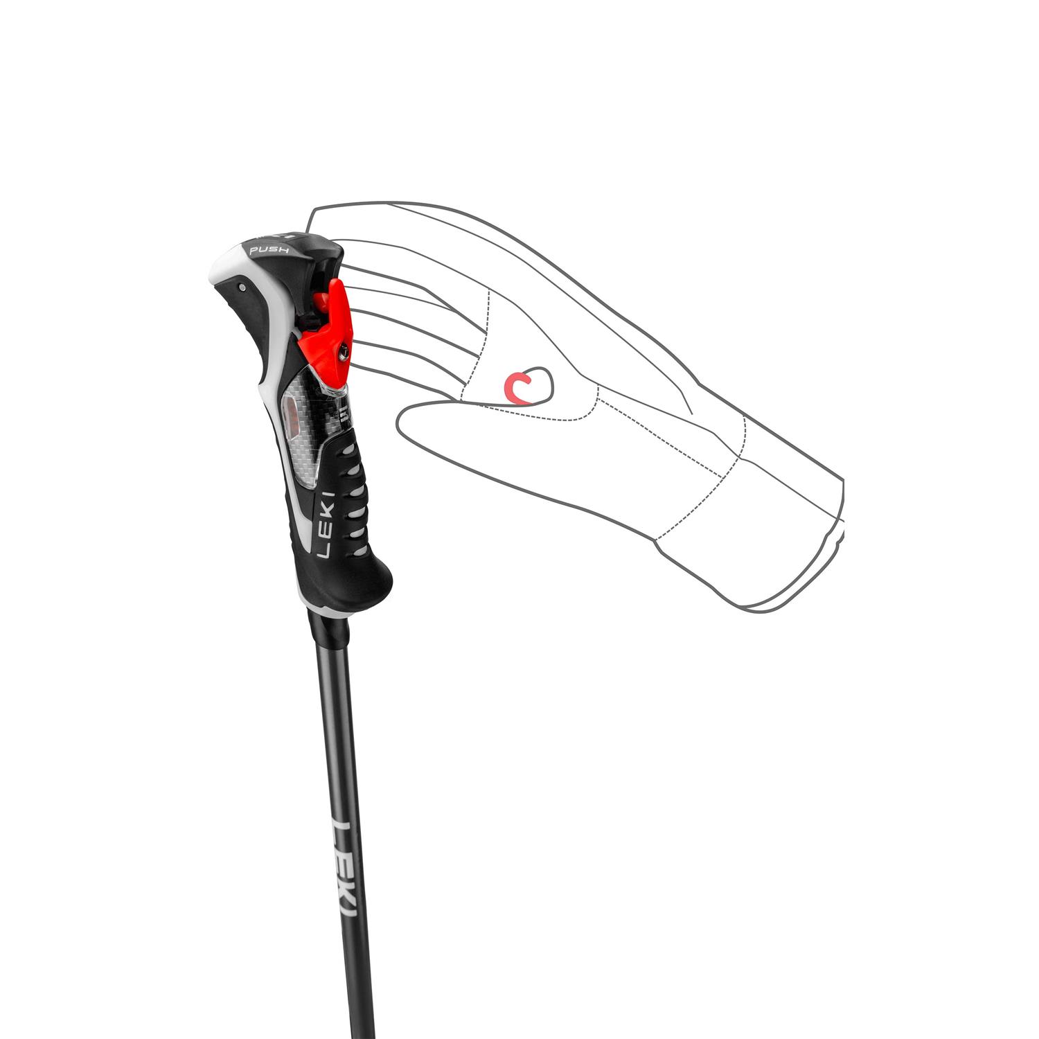 Leki Carbon 14 3D Ski Poles - Sports Supplies Online Store
