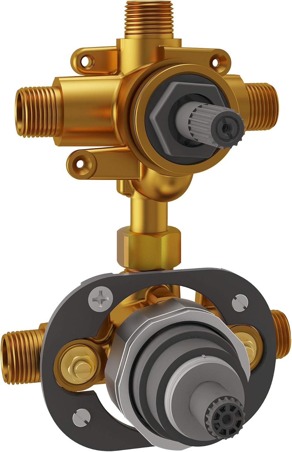 American Standard RU521 Flash 2-Way Integrated Shower Diverter Rough Pressure Balance Valve Cartridge, No Finish