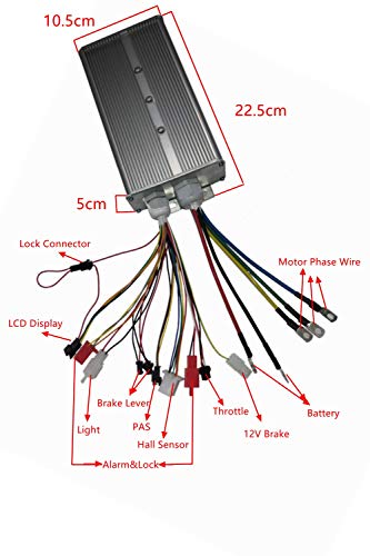 NBPOWER 135mm dropouts e-Bike kit 48V-72V 3000w e Bike Conversion Kit 100km/h Speed,3000W ebiken kit with Alarm Lock