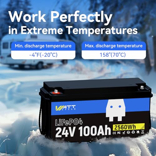 12V 314Ah Mini LiFePO4 Lithium Battery with Bluetooth 5.0, 200A BMS, 4.01kWh Energy, Upgraded Aluminum Cooling Fins & Braided Copper Wires, for RV