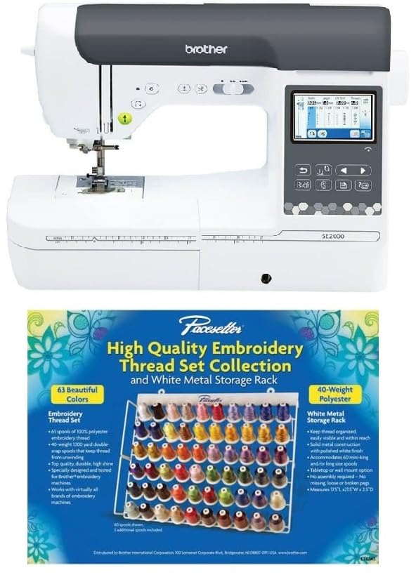 Brother SE2000 Computerized Sewing and Embroidery Machine