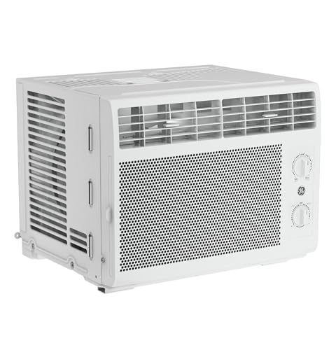 GE Window Air Conditioner Unit, 6,000 BTU for Small Rooms up to 250 sq ft. with Adjustable Fan and Cooling Settings