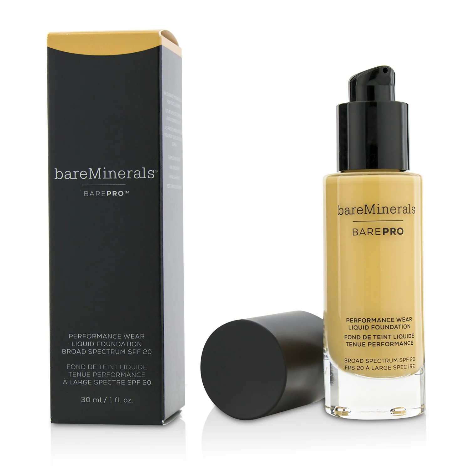 BareMinerals BarePro Performance Wear Liquid Foundation SPF20 - # 08 Golden Ivory  30ml/1oz