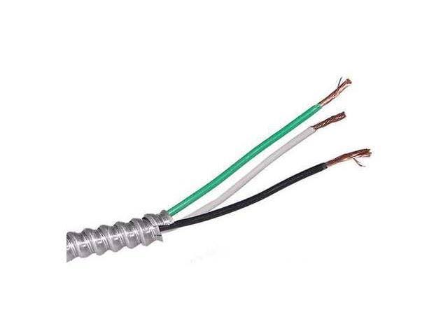 Southwire 250 ft. 12/2 Stranded Aluminum Armored MC Metal Clad Cable