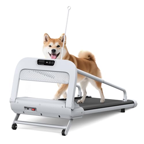 Dog Treadmill for Small and Medium Dogs, Pet Running Machine, Dog Indoor Pacer Treadmill with Remote Control