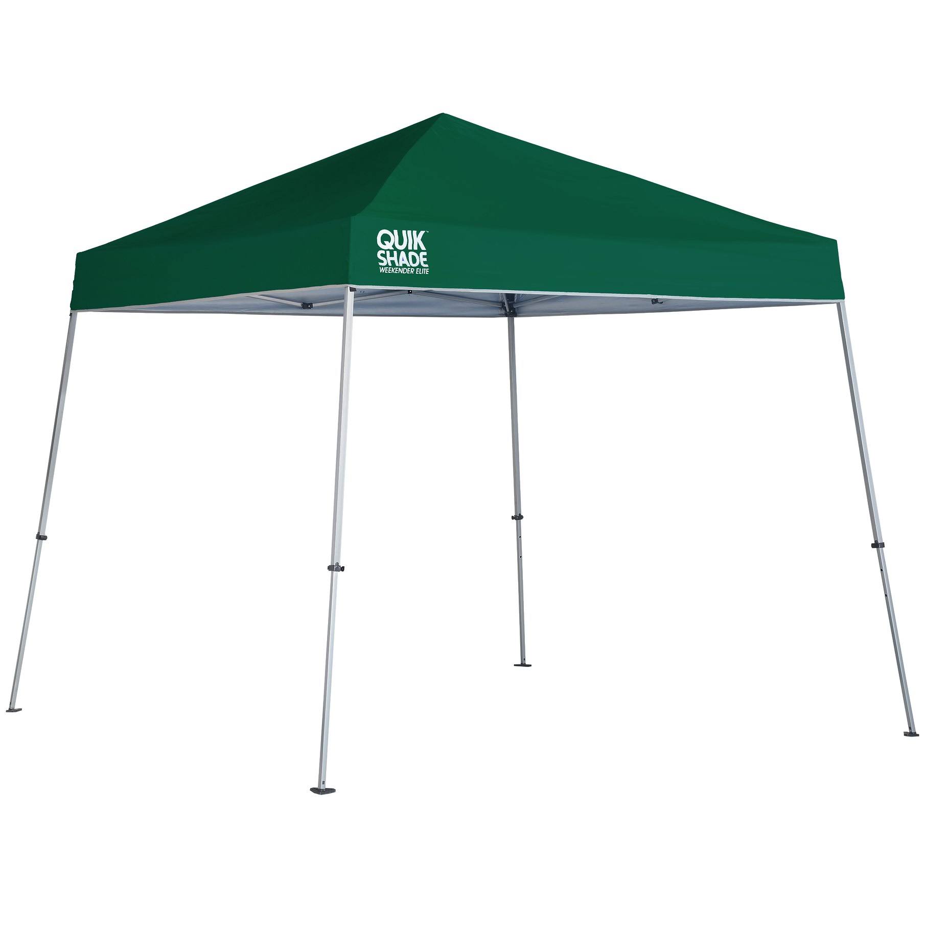 Quik Shade Weekender Elite WE64 10x10 ft Slant Leg Canopy Green