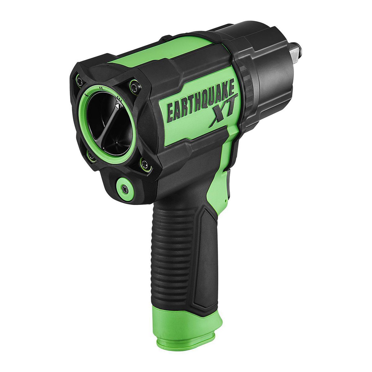 EARTHQUAKE XT 1/2 in. Composite Air Impact Wrench, Twin Hammer, 1200 ft-lbs, Purple
