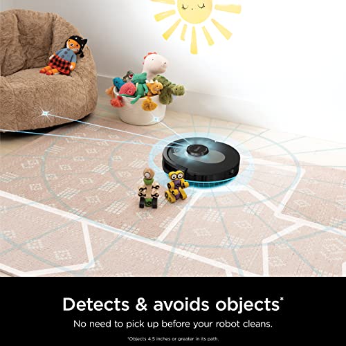 Shark AV2501AE AI Robot Vacuum with XL HEPA Self-Empty Base, Bagless, 60-Day Capacity, LIDAR Navigation, Perfect for Pet Hair, Compatible with Alexa