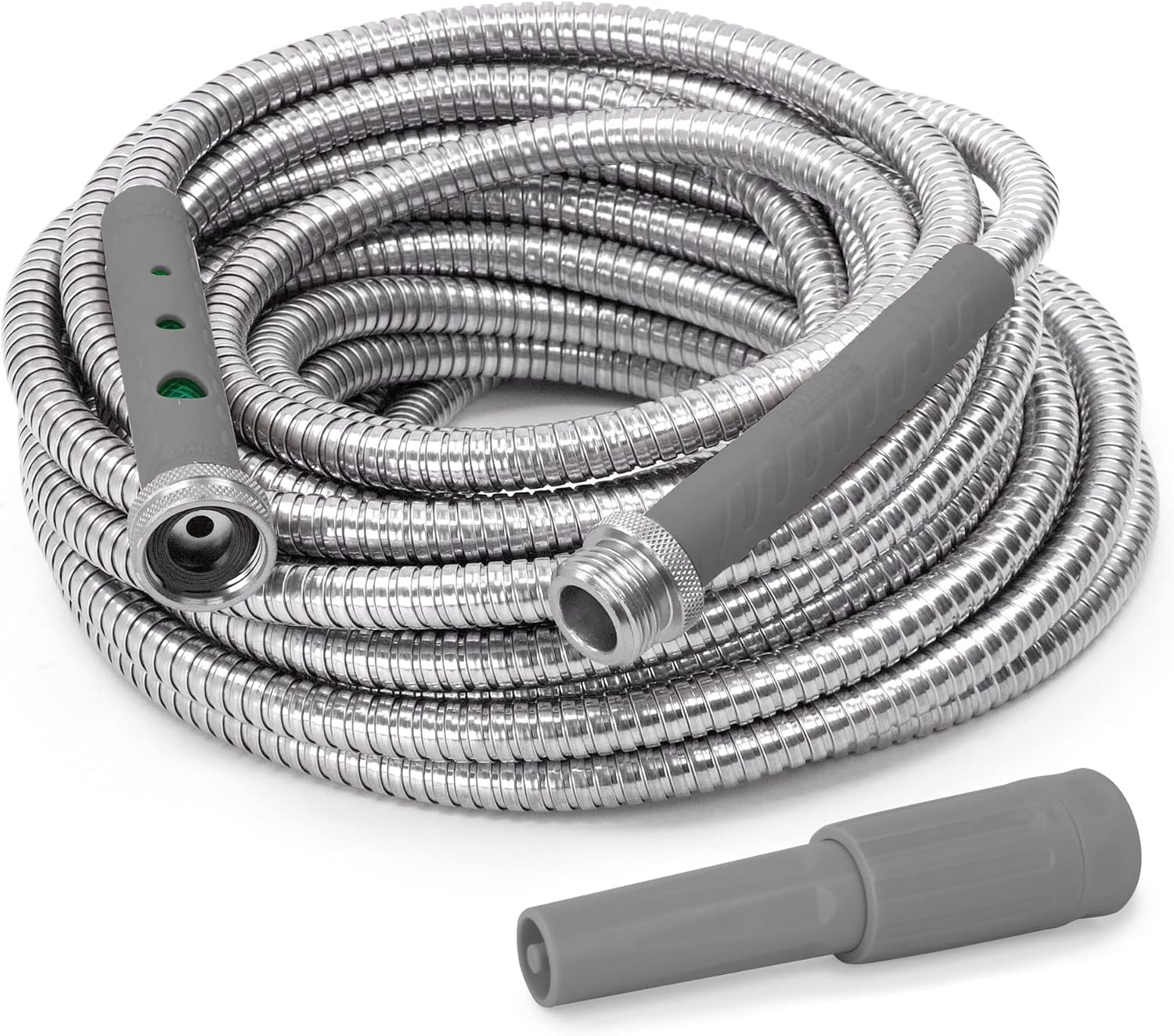 Bernini 75' Metal Garden Hose Lite Super Flexible Garden Hose