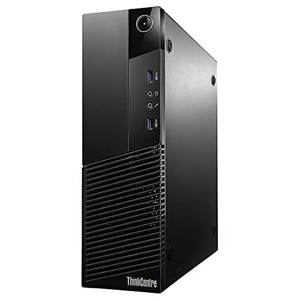 Desktop Computer Package Compatible with Lenovo ThinkCentre M93P, Intel Core i5 4570 3.20GHz, 8GB RAM, 256GB SSD, Dual 20Inch LCD Monitor, KB, Mouse