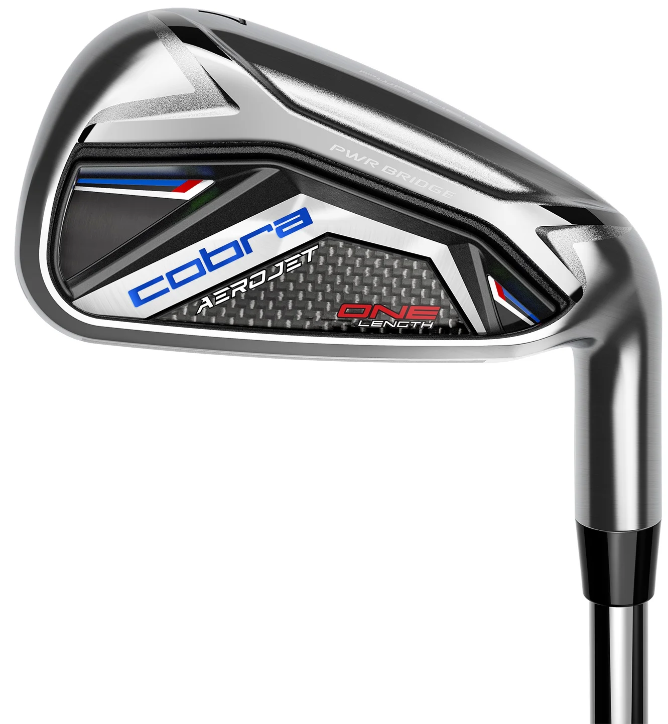 Preowned Cobra AeroJet One Length 5-PW, AW Iron Set Senior Graphite