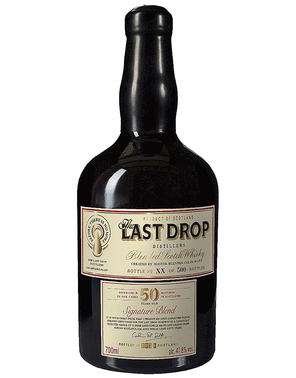 The Last Drop Signature 50 Year Old Blended Scotch - Nestor Liquor