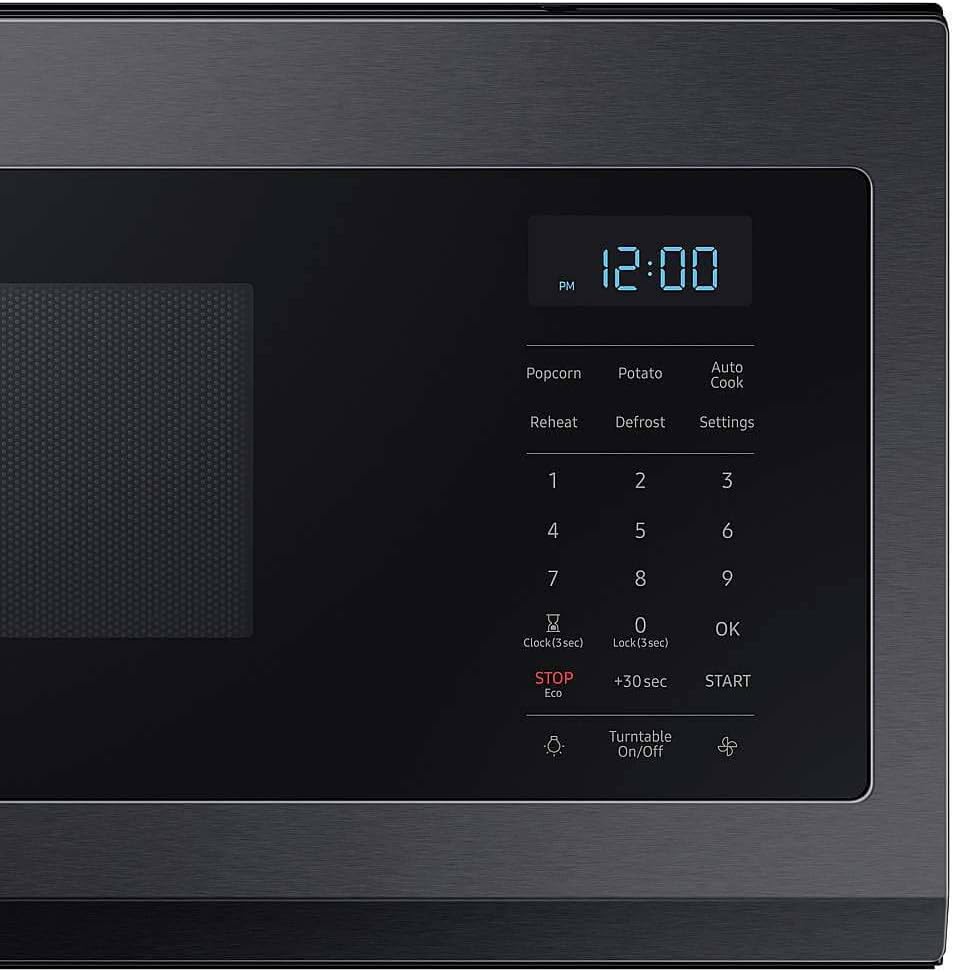 SAMSUNG ME11A7510DG 1.1 Cu. Ft. Black Stainless Smart SLIM Over-the-Range Microwave