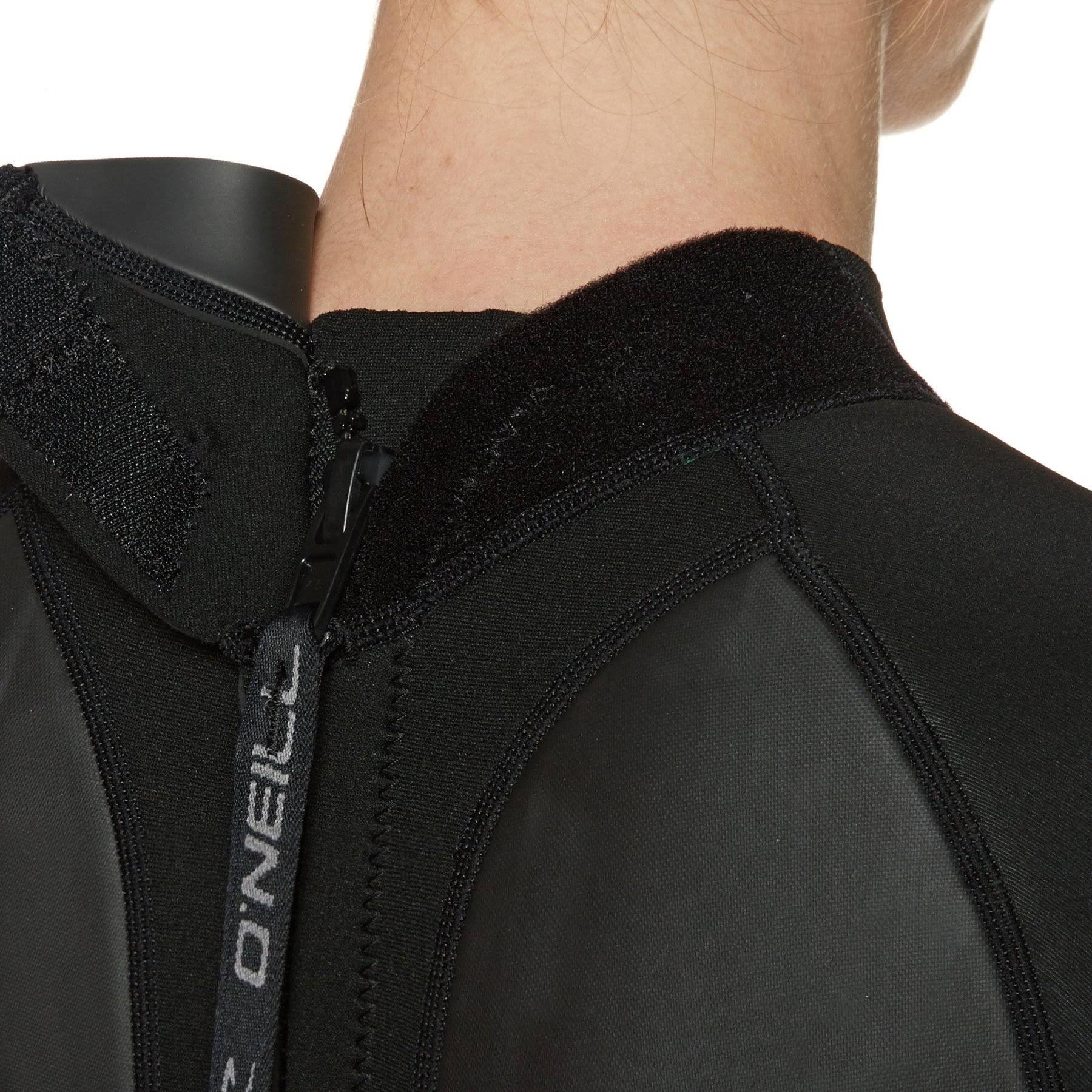 O Neill Reactor II 3/2mm Back Zip Wetsuit - Black