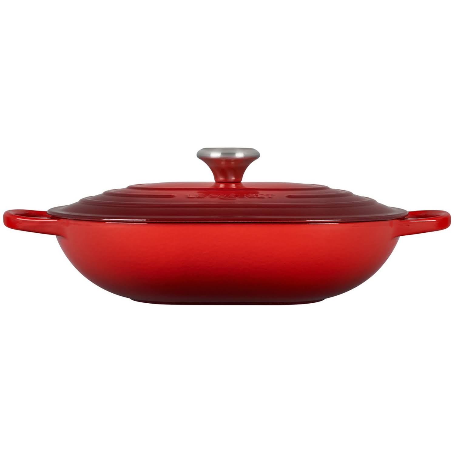 Le Creuset 3.75 Qt. Cerise Signature Oval Casserole