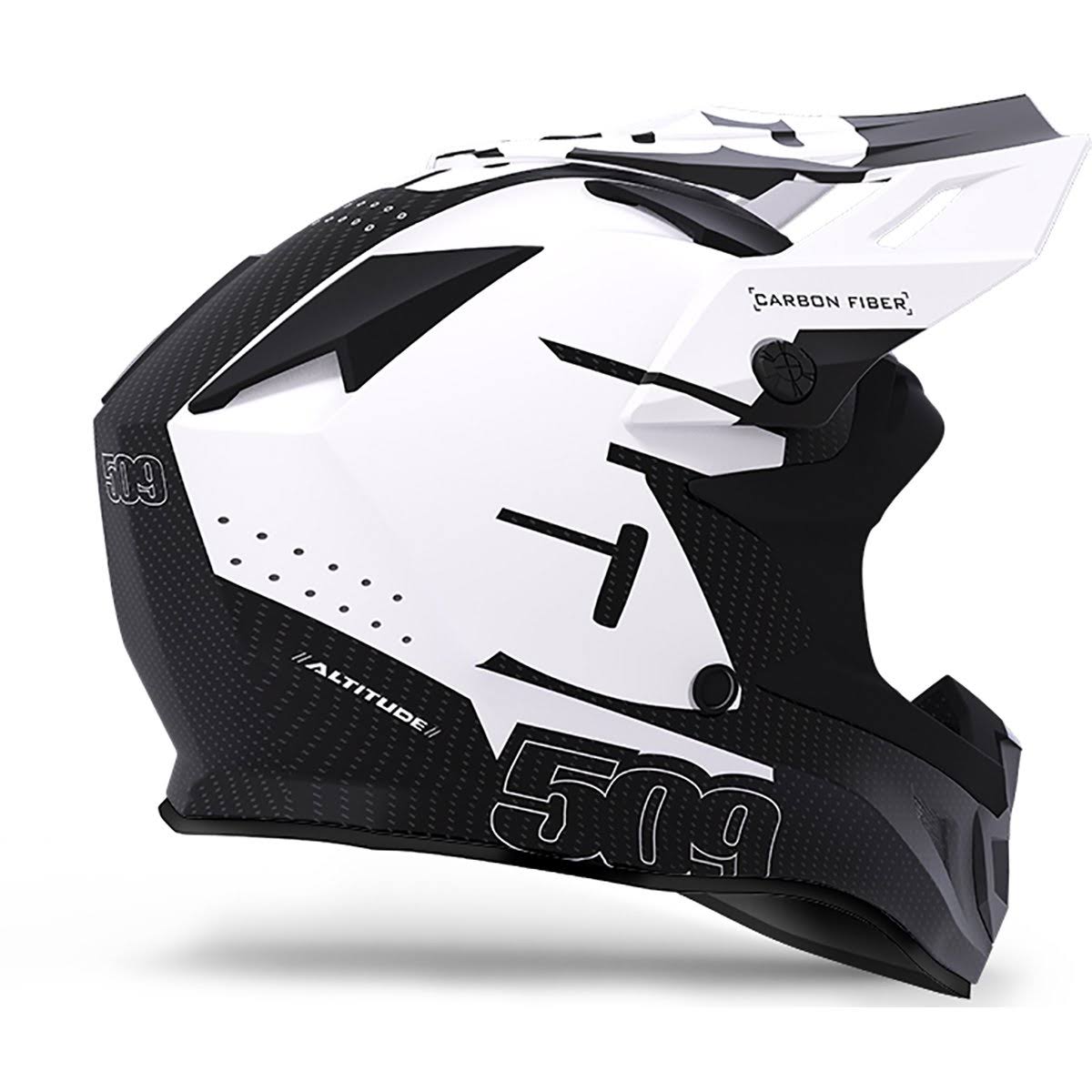 509 Altitude Carbon Fiber Helmet - Off Grid Hi-Vis Xs