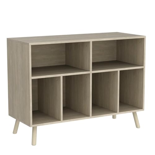 Cozy Castle Record Player Stand, Turntables Stand with Vinyl Record Storage Holds up to 350 Albums, Record Stand Table for Bedroom, Living Room