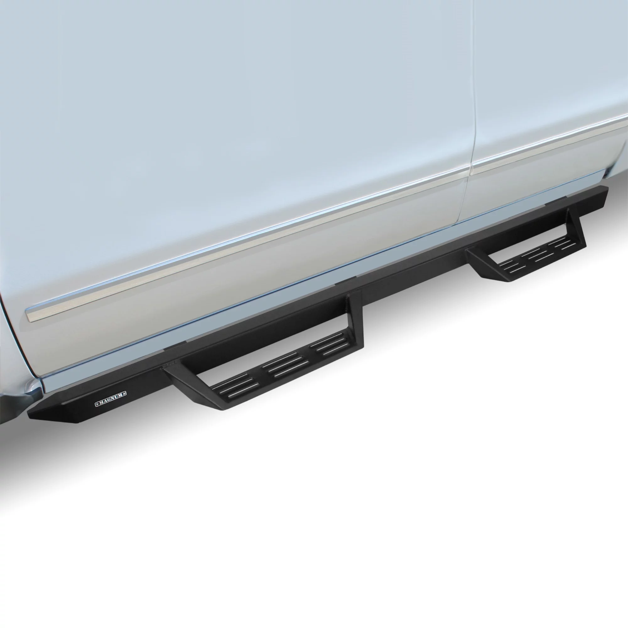 Magnum RT Gen 2 Steps Black Textured Alloy Steel - 07-21 Toyota Tundra CrewMax Cab